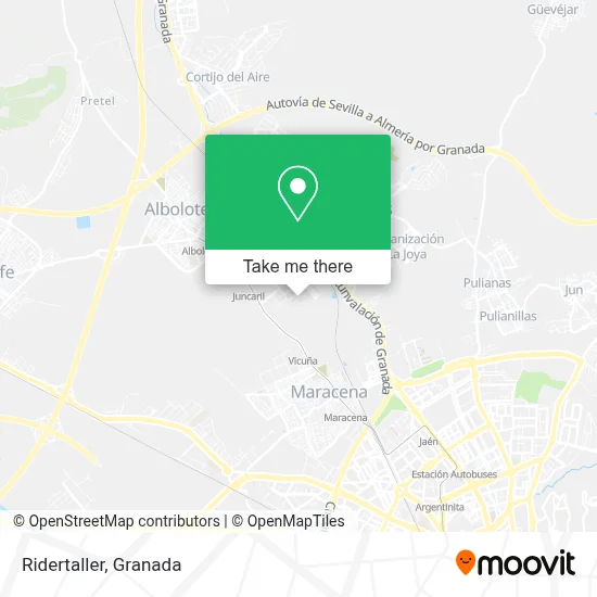 Ridertaller map