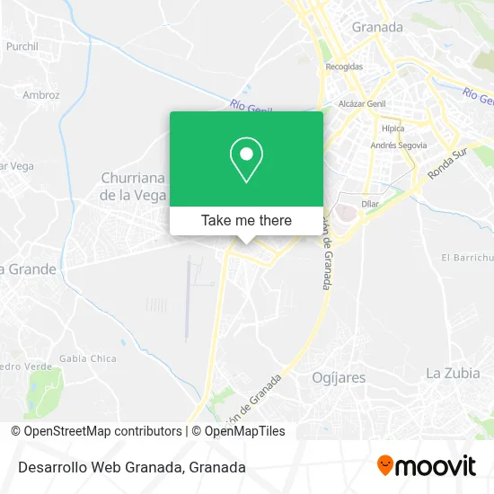 Desarrollo Web Granada map