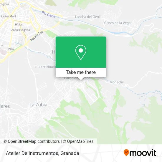 Atelier De Instrumentos map