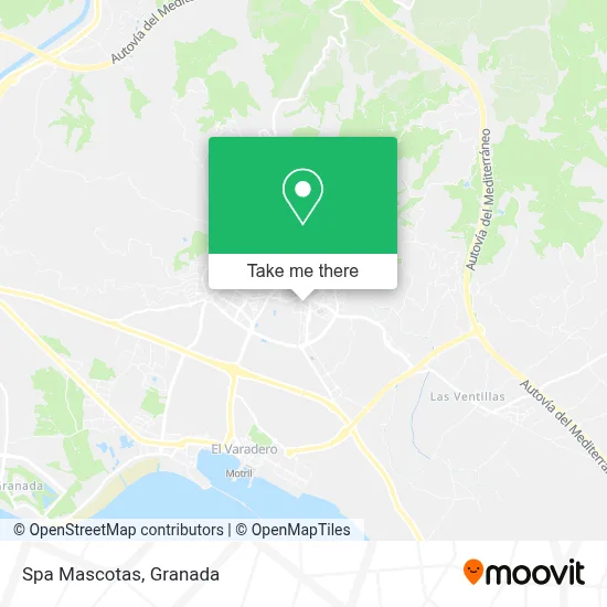 Spa Mascotas map