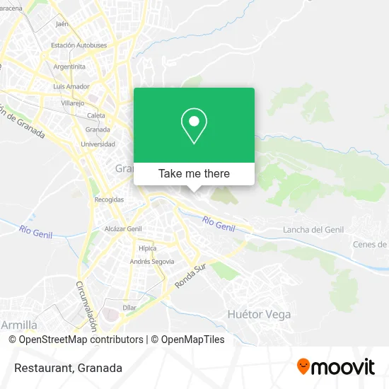 Restaurante map