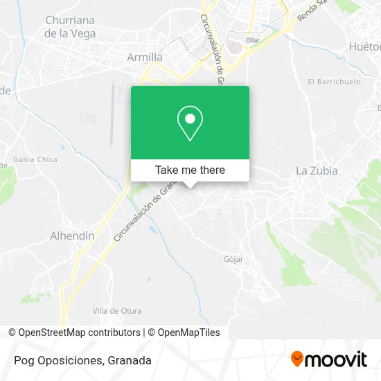 Pog Oposiciones map