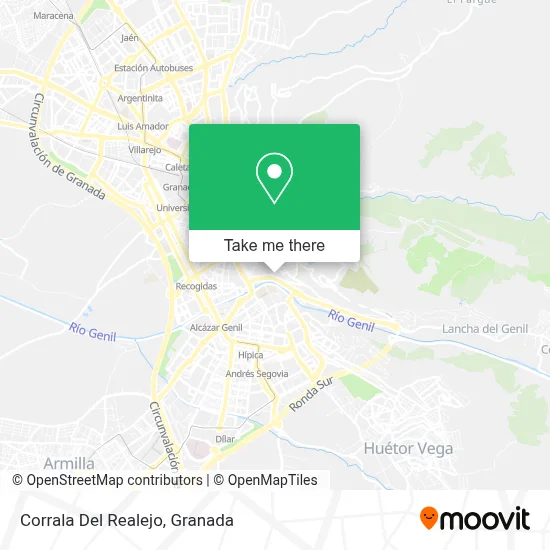 Corrala Del Realejo map