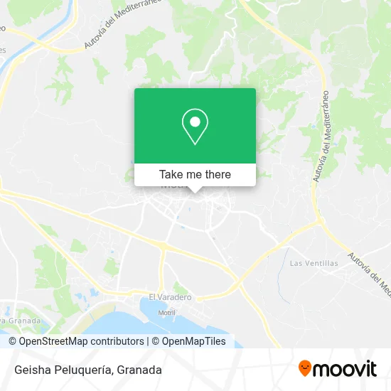Geisha Peluquería map