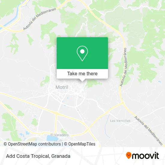 Add Costa Tropical map