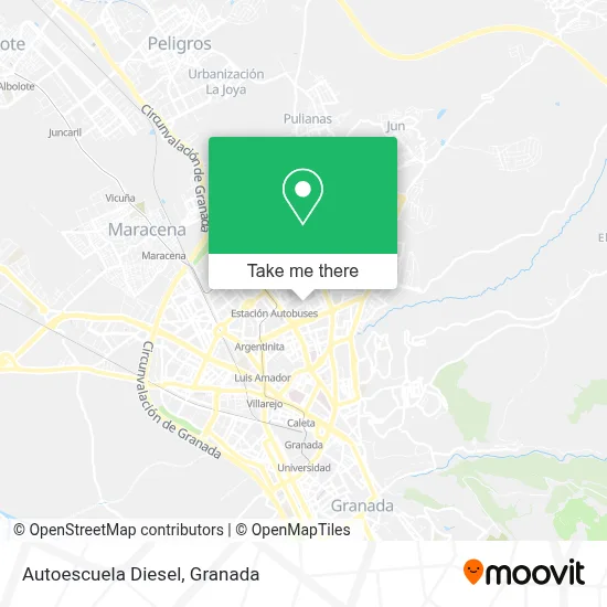 Autoescuela Diesel map