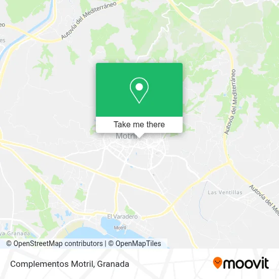 Complementos Motril map