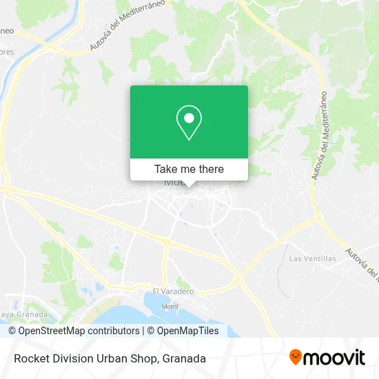 Rocket Division Urban Shop map