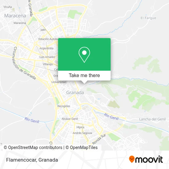 Flamencocar map