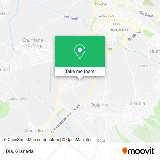 Día map