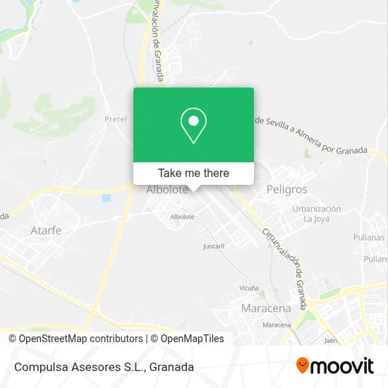 Compulsa Asesores S.L. map