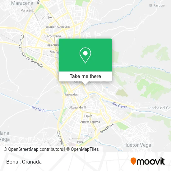 Bonal map