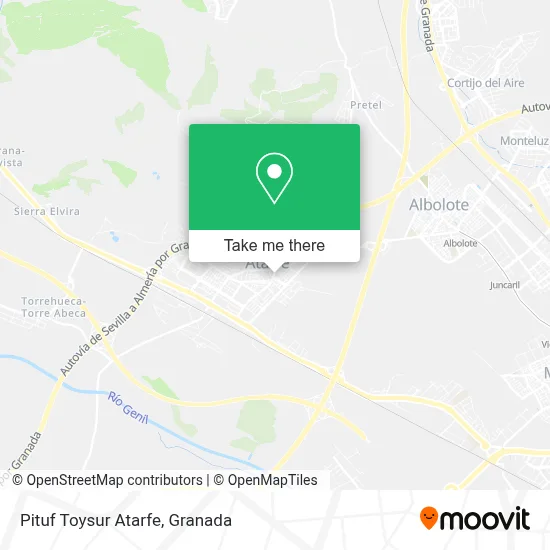 Pituf Toysur Atarfe map