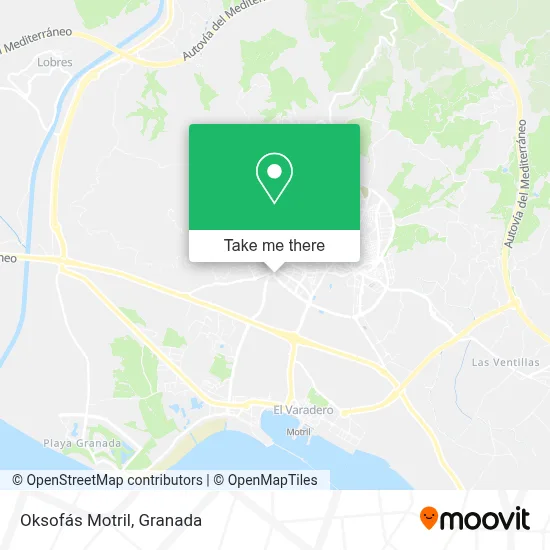 Oksofás Motril map