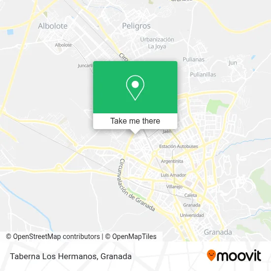 Taberna Los Hermanos map