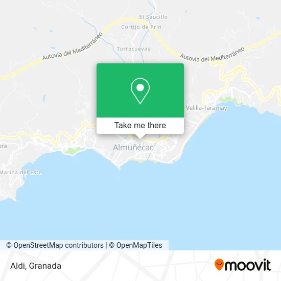 Aldi map