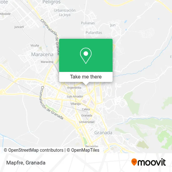 Mapfre map