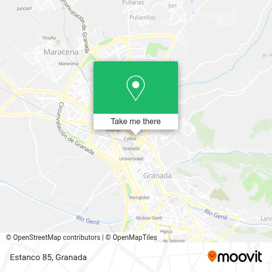 Estanco 85 map