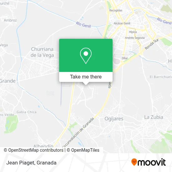 Jean Piaget map
