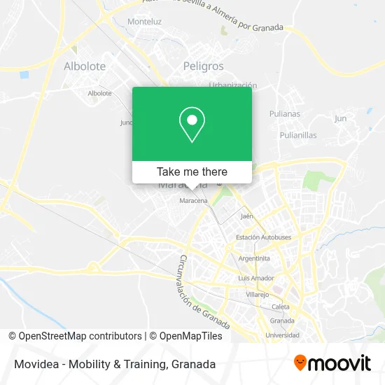 Movidea - Mobility & Training map