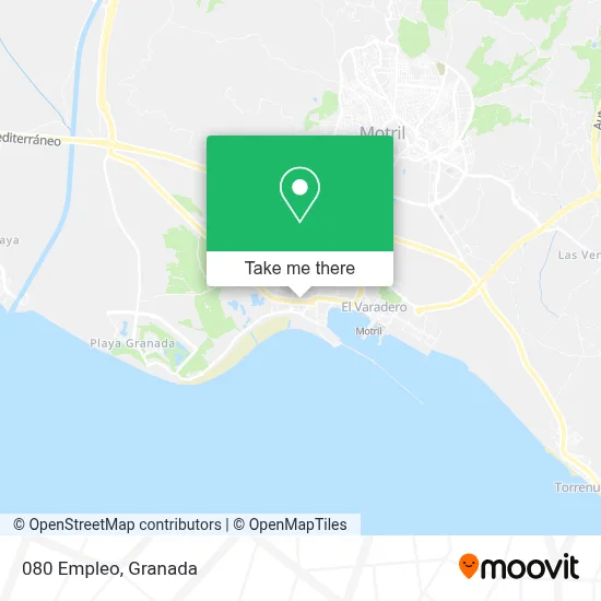 080 Empleo map