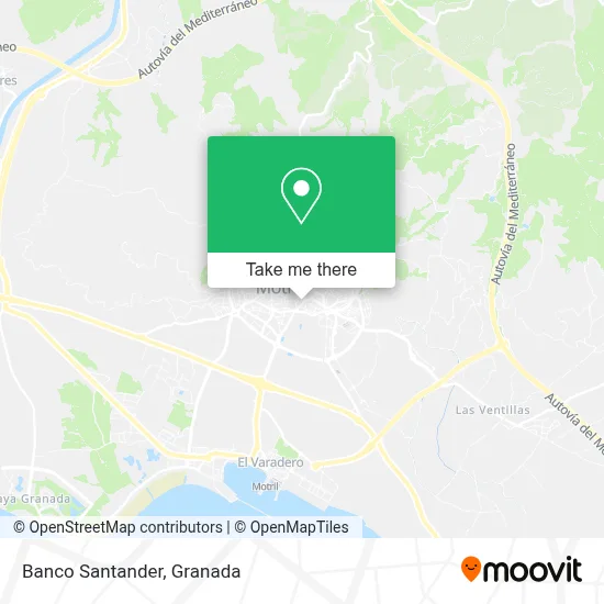 Banco Santander map