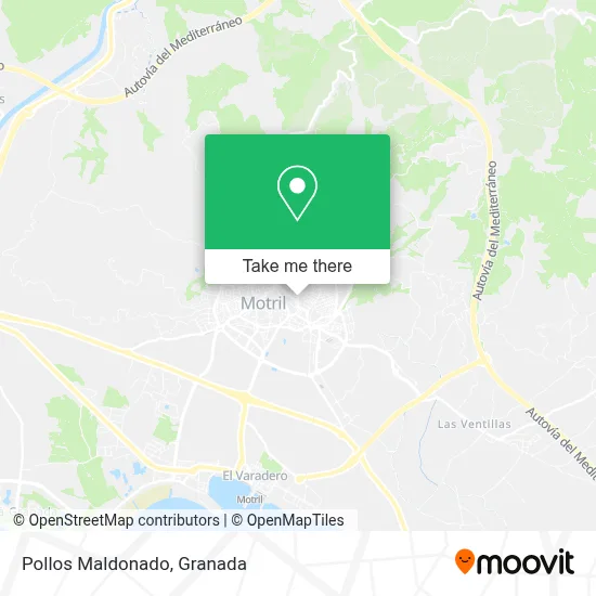 Pollos Maldonado map