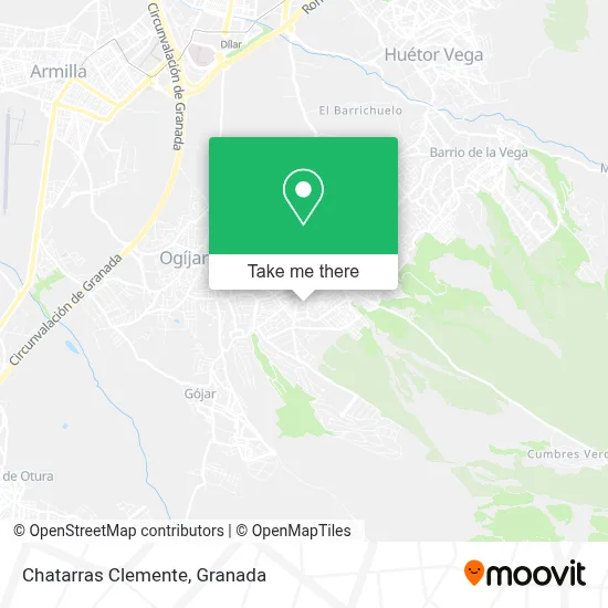 Chatarras Clemente map