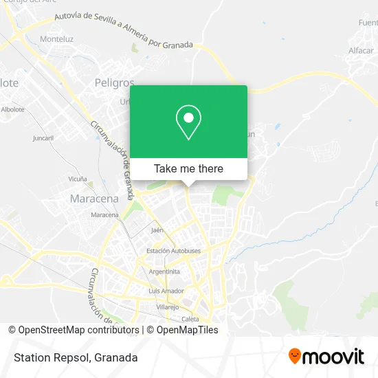 Station Repsol map