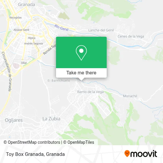 Toy Box Granada map