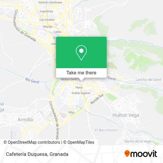 Cafetería Duquesa map