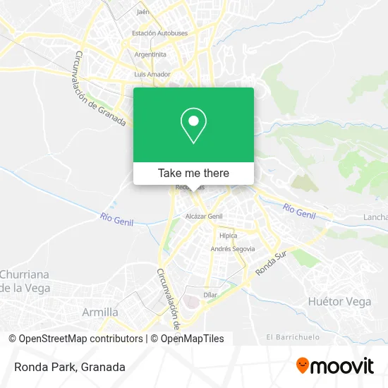 Ronda Park map