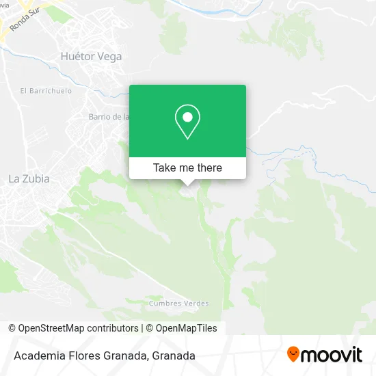 Academia Flores Granada map