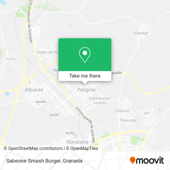 Sabeone Smash Burger map