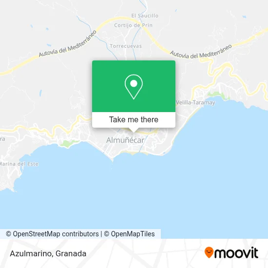 Azulmarino map