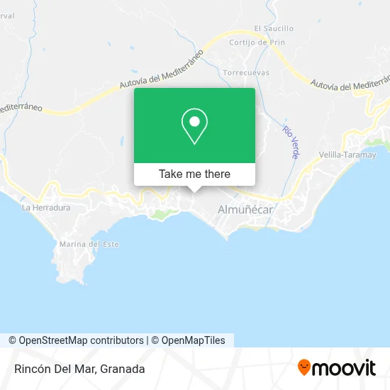 Rincón Del Mar map