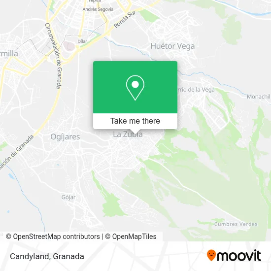 Candyland map