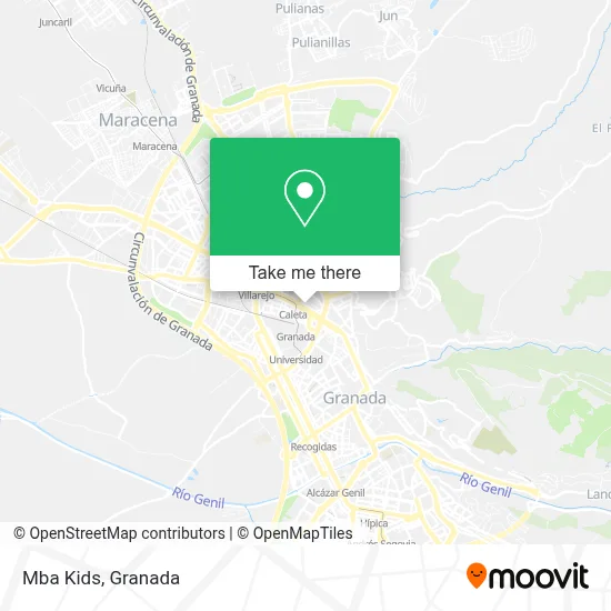 Mba Kids map