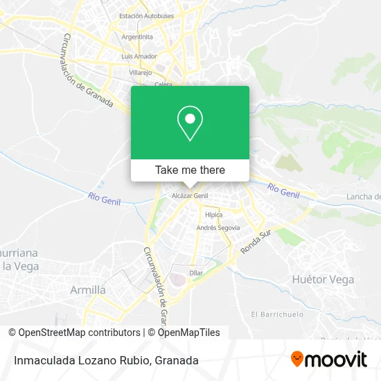 Inmaculada Lozano Rubio map