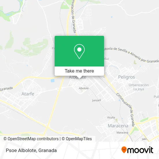Psoe Albolote map