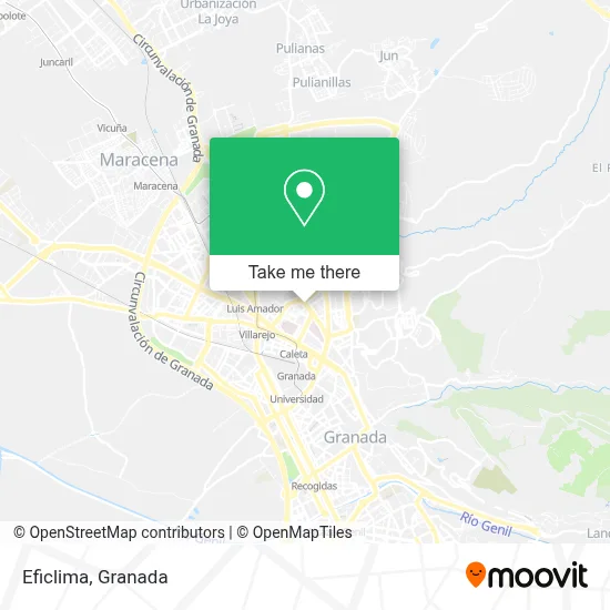 Eficlima map