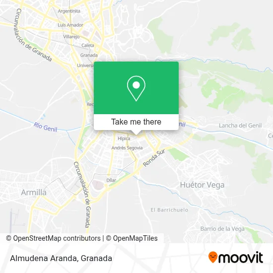 Almudena Aranda map
