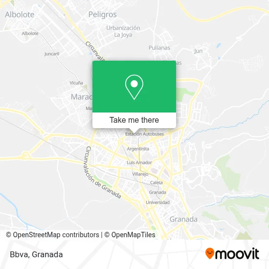 Bbva map