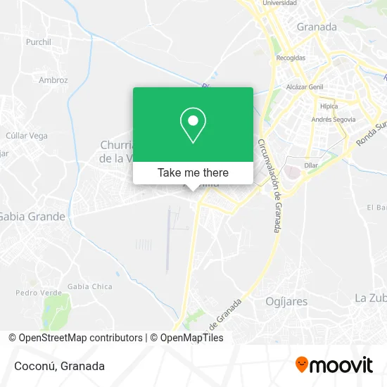 Coconú map