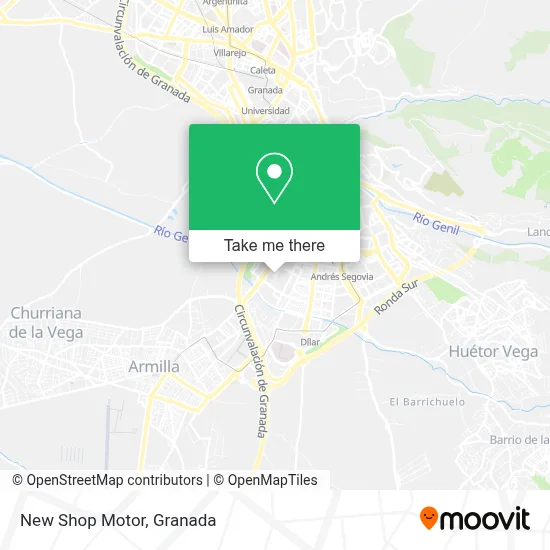New Shop Motor map