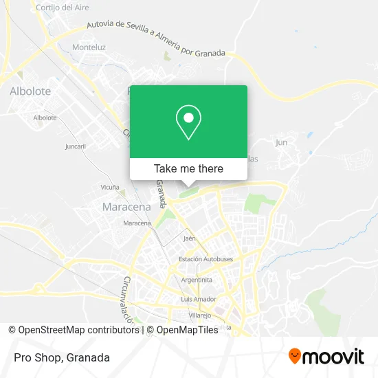 Pro Shop map
