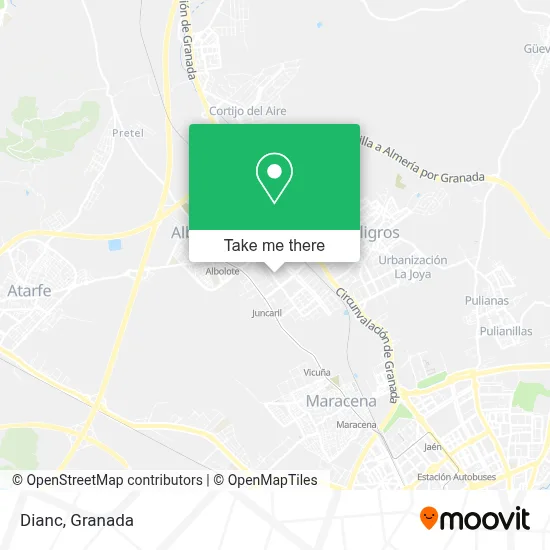 Dianc map