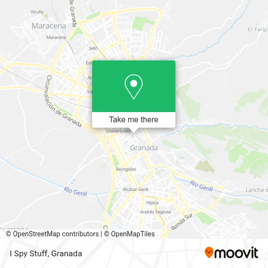 I Spy Stuff map