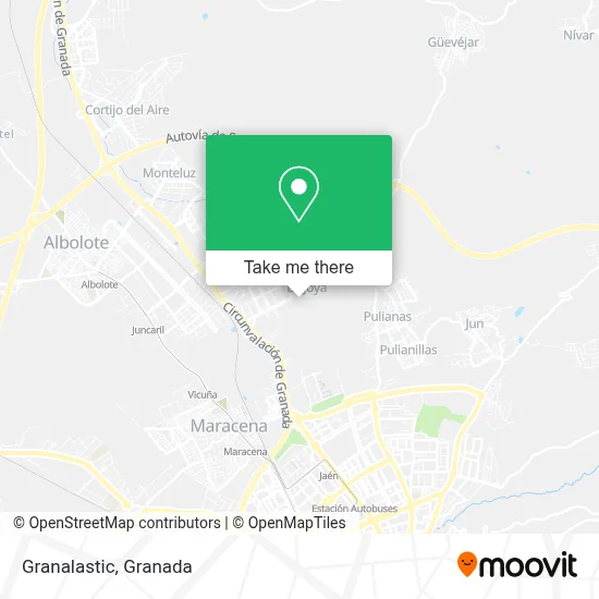 Granalastic map