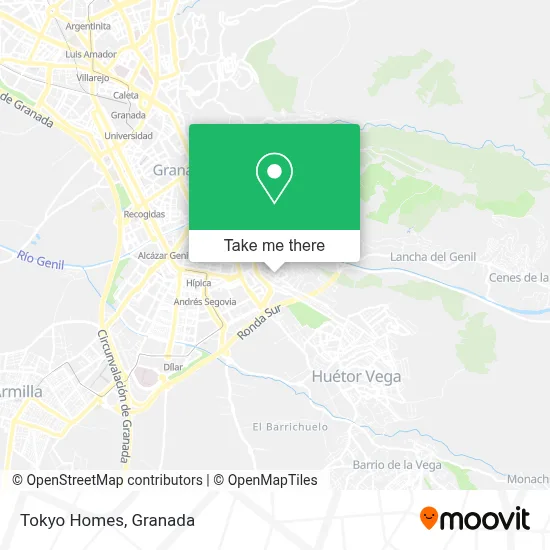 Tokyo Homes map